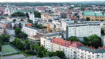 zdjęcie z budowy Budynek ambulatoryjny Wielkopolskie Centrum Onkologii
