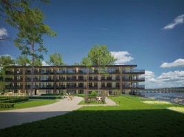 zdjęcie z budowy Marina Serock