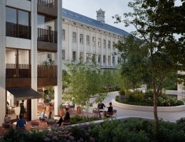 zdjęcie z przebudowy NOHO Dolnych Młynów