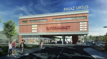 wizualizacje Pasaż Ursus