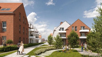 zdjęcie z budowy Kamienice Pruszczańskie