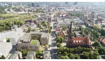 wizualizacje Biurowiec Moderna