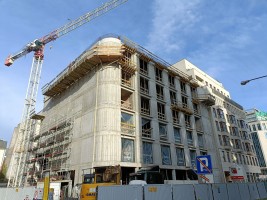 zdjęcie z przebudowy Instytut Pileckiego