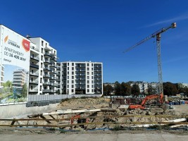 zdjęcie z budowy Apartamenty Literacka