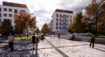 wizualizacje Osiedle Hermanowska Mieszkanie plus