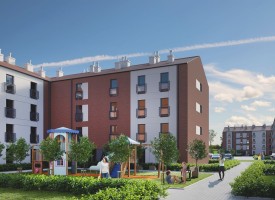zdjęcie z budowy Zielona Przystań nad Wartą