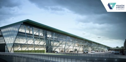 wizualizacje Międzynarodowy Port Lotniczy im. Jana Pawła II Kraków-Balice