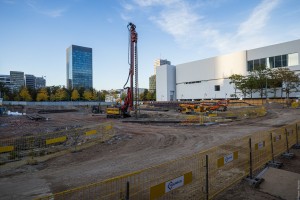 zdjęcie z budowy TR Warszawa