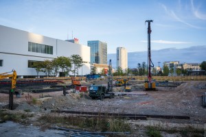 zdjęcie z budowy TR Warszawa