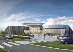 wizualizacje Centrum Handlowe Skałka
