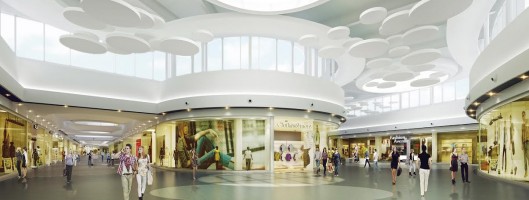 wizualizacje Centrum Handlowe Skałka