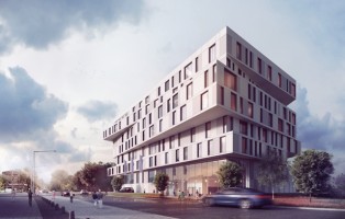 wizualizacje Ibis Styles Warszawa Expo