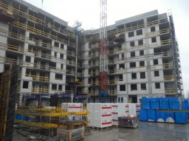 budowa osiągnęła już poziom 7 piętra