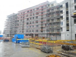 budowa osiągnęła już poziom 7 piętra