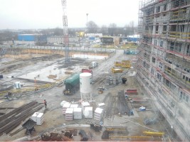 budowa osiągnęła już poziom 7 piętra