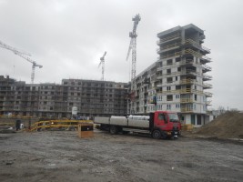 budowa osiągnęła już poziom 7 piętra