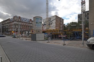 zdjęcie z budowy Nowa Awangarda