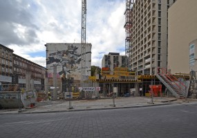 zdjęcie z budowy Nowa Awangarda