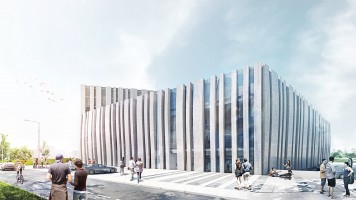 zdjęcie z budowy Akademia Muzyczna im. Feliksa Nowowiejskiego
