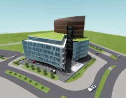 wizualizacje Biurowiec Szosa Chełmińska