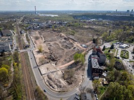 zdjęcie z budowy OTO Park Siemianowice