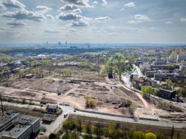 zdjęcie z budowy OTO Park Siemianowice