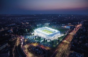 wizualizacje Nowy stadion Ruchu Chorzów
