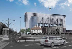 wizualizacje Wieżowiec Interkobo