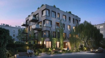 zdjęcie z budowy Evergreen Residence Mokotów