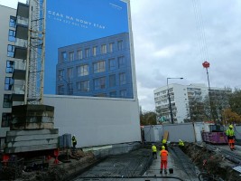 zdjęcie z budowy Chronos Apartamenty II