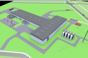 zdjęcie Zakład produkcyjny przeróbki celulozy Sponcel