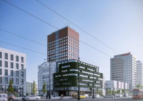 wizualizacje Hotel Piotrkowska/Piłsudskiego