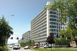 wizualizacje Centrum Biurowe Karkonoska