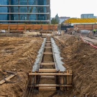 zdjęcie z budowy AFI Tower