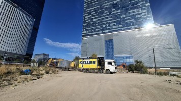 zdjęcie z budowy AFI Tower