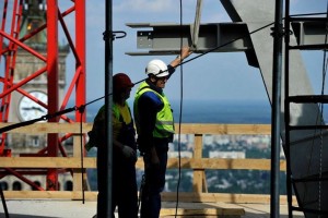 Montaż "czubka" Złotej 44