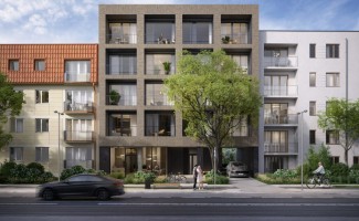 zdjęcie z budowy Apartamentowiec Szaserów 46