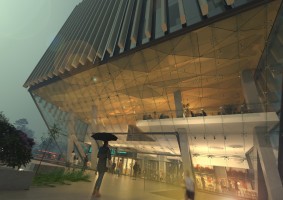 wizualizacje Dworzec autobusowy Warszawa Zachodnia