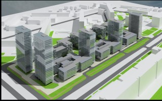 wizualizacje Nowe Centrum Południowe