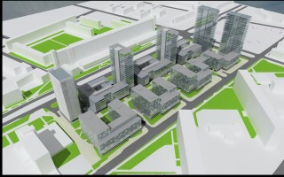 wizualizacje Nowe Centrum Południowe