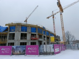 zdjęcie z budowy Osiedle Moja Północna
