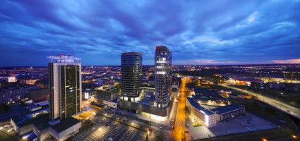 zdjęcie z budowy Global Office Park