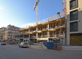 zdjęcie z budowy Nowa Awangarda