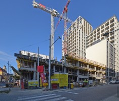 zdjęcie z budowy Nowa Awangarda