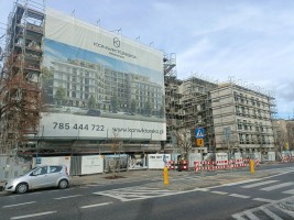 zdjęcie z budowy Konwiktorska Residence