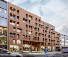 zdjęcie z budowy Kozielska Park