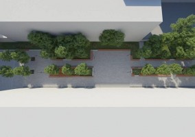 zdjęcie z przebudowy Pasaż Schillera
