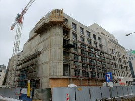 zdjęcie z przebudowy Instytut Solidarności i Męstwa im. Witolda Pileckiego