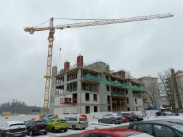 zdjęcie z budowy Apartamenty Literacka