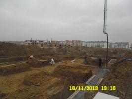 II etap - rozpoczęcie prac budowlanych